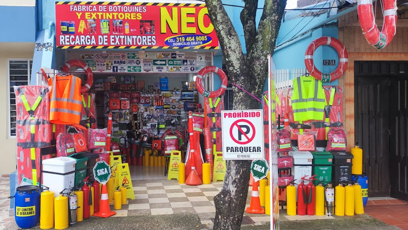 Fábrica de botiquines y extintores NEC - Servicio de seguridad contra incendios en Barrancabermeja