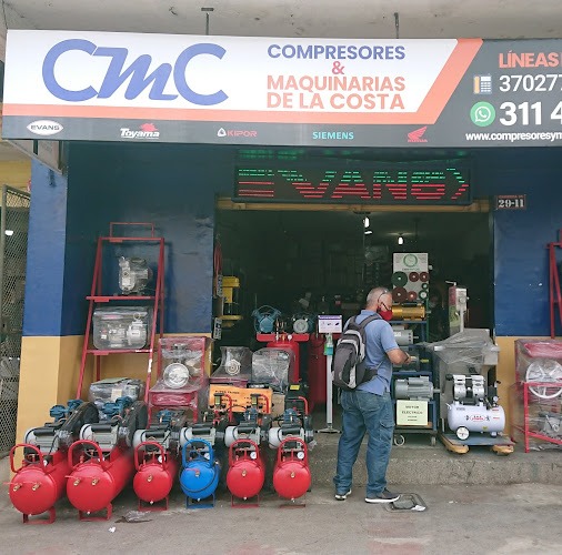Compresores Y Maquinaria De La Costa S.A.S. - Proveedor de materiales de construcción en Barranquilla