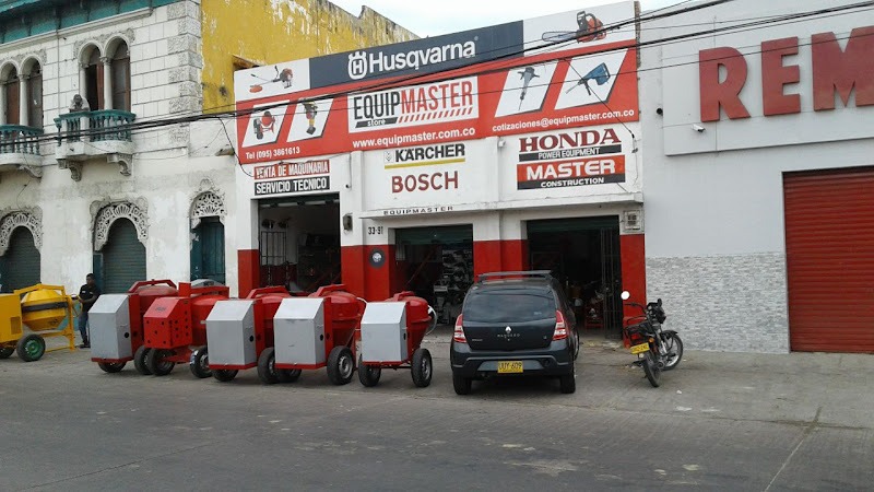EQUIPMASTER Barranquilla - Venta de Equipos para la Construcción, Industria, Agro y Hogar - Proveedor de maquinaria de construcción en Barranquilla