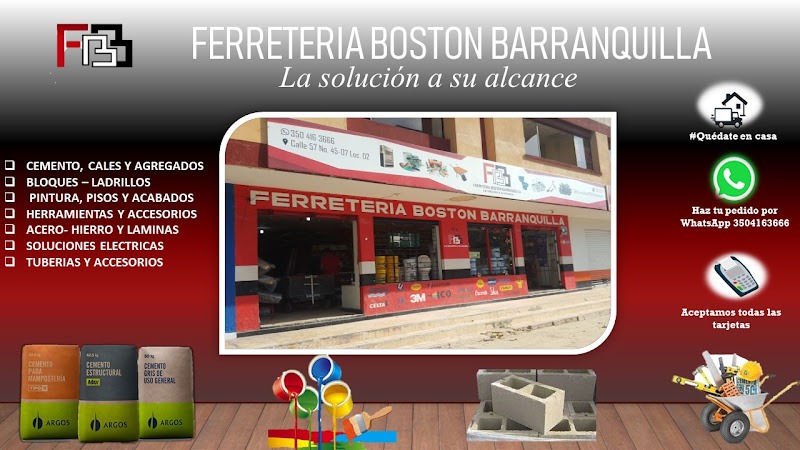 FERRETERIA BOSTON BARRANQUILLA - Ferretería en Barranquilla