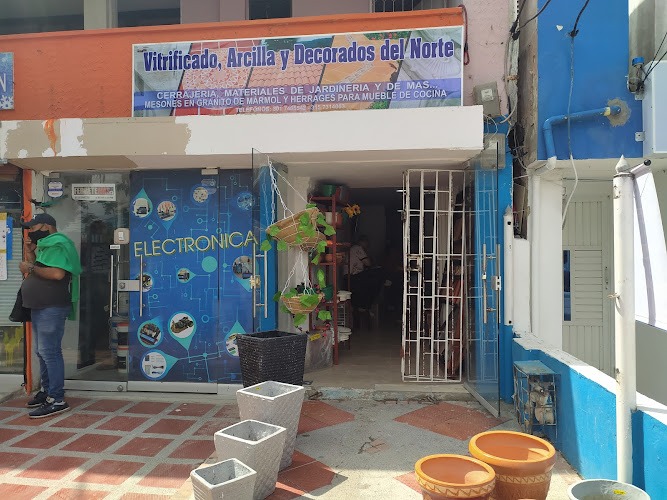 Vitrificados, Arcillas y decorados del norte - Ferretería en Barranquilla