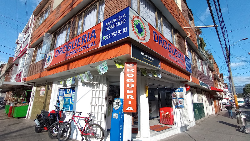 DROGUERIA MUNDO ESPECIAL CORRESPONSAL BANCARIO BANCOLOMBIA Y GRUPO AVAL - Farmacia en Bogotá