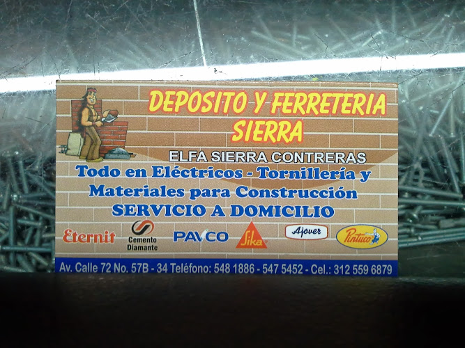 Depósito y Ferreteria Sierra - Ferretería en Bogotá