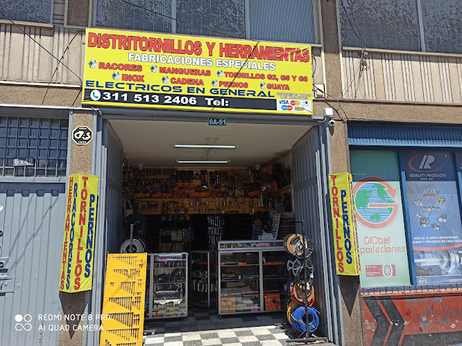 Distritornillos y herramientas - Ferretería en Bogotá