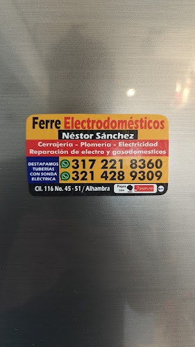 FERRE ELECTRODOMÉSTICOS NESTOR SÁNCHEZ - Ferretería en Bogotá