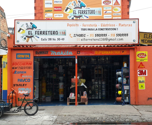 Ferreconstructor 138 - Ferretería en Bogotá