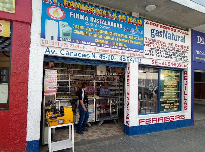 FERREGAS... REPUESTOS LA 45 UBM - Ferretería en Bogotá