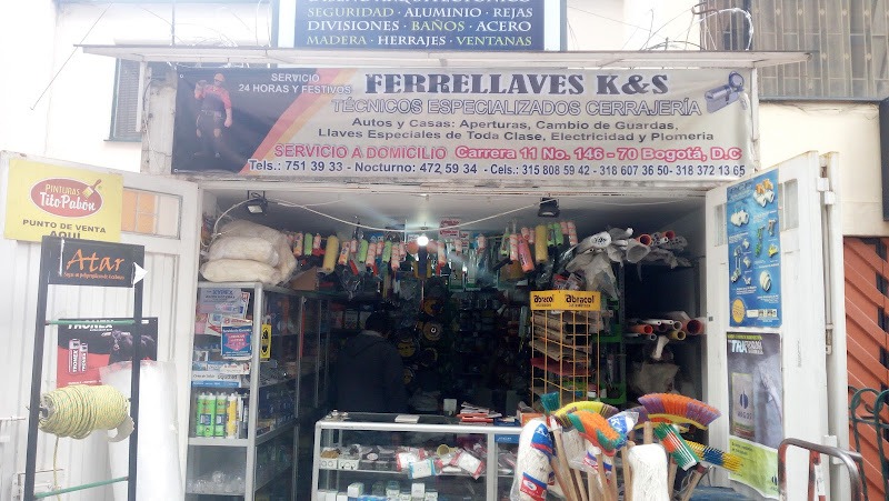 Ferrellaves K &#038; S - Ferretería en Bogotá