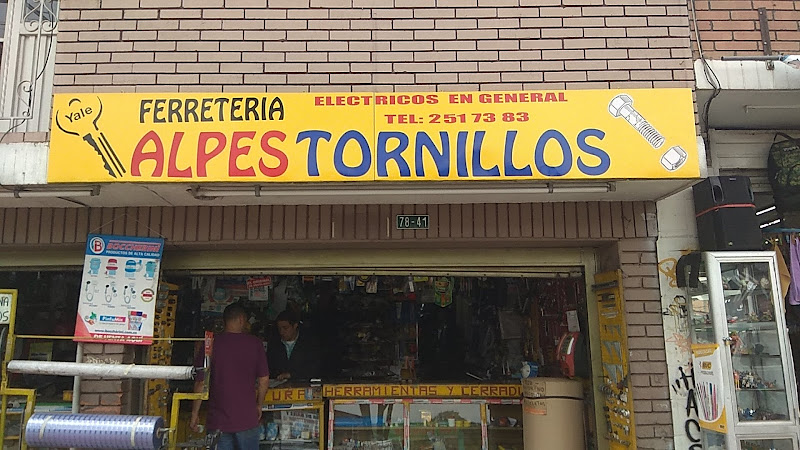 Ferretería Alpes Tornillos - Ferretería en Bogotá