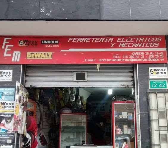 Ferretería eléctricos y mecánicos - Ferretería en Bogotá
