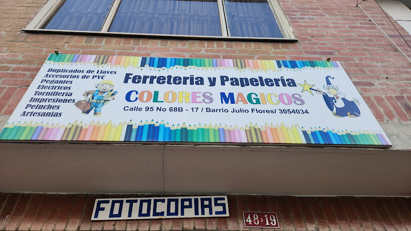 Ferreteria Y Papelería Colores Magicos - Ferretería en Bogotá
