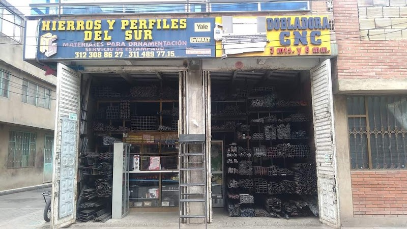 Hierros y Perfiles del Sur - Ferretería en Bogotá