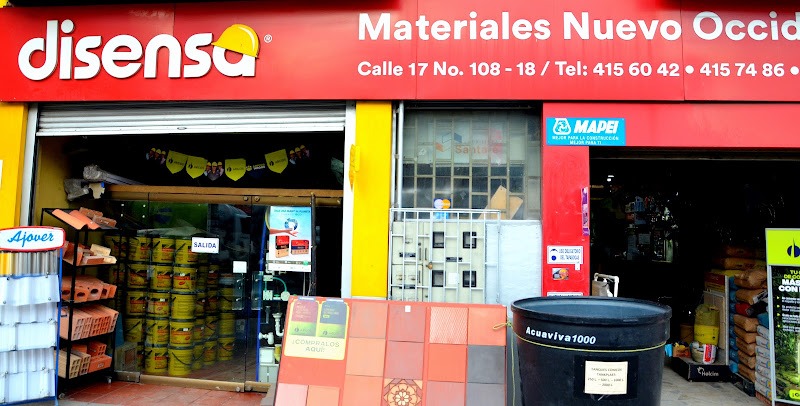 Materiales Nuevo Occidente S.A.S - Tienda de materiales para la construcción en Bogotá