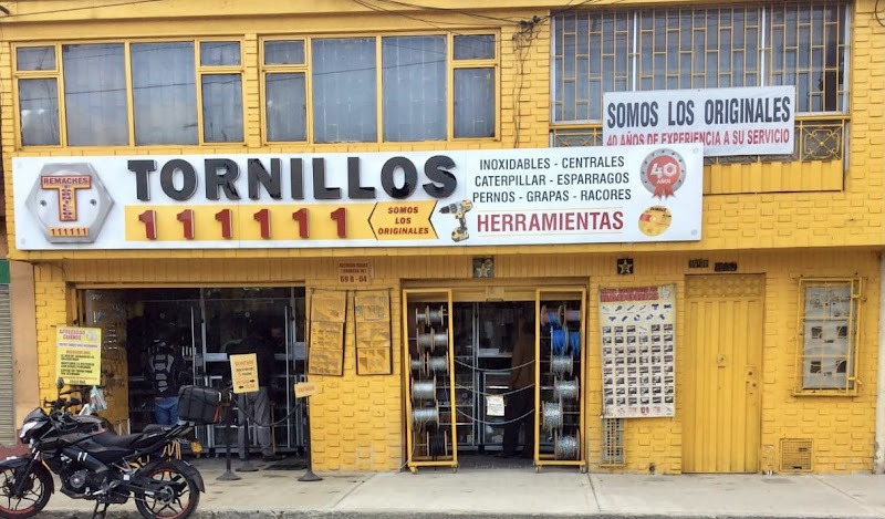 REMACHES Y TORNILLOS 111111 - Ferretería en Bogotá
