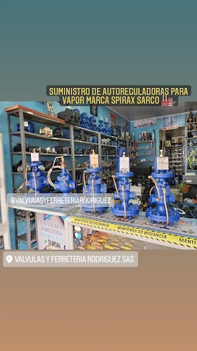 Válvulas y Ferrerías Rodríguez S.A.S - Ingeniero industrial en Bogotá