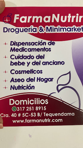 Droguería, Medicamentos, Nutrición, Naturales FarmaNutrir Cali - Farmacia en Cali