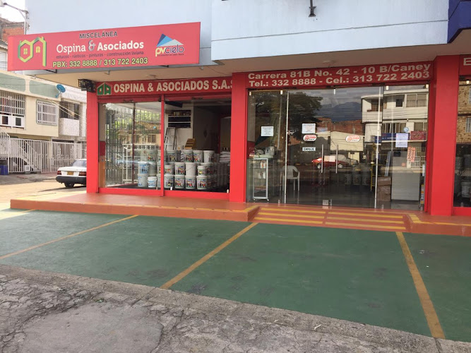 Ospina &#038; Asociados Sede Caney - Acabados para construcción y remodelación - Tienda de materiales para la construcción en Cali