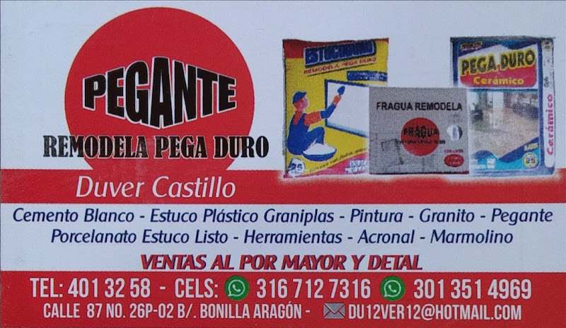 Remodela pega duro - Ferretería en Cali