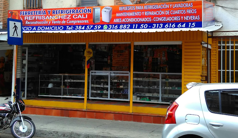venta de repuestos para refrigeracion Refrisanchez Cali - Servicio de reparación de neveras en Cali