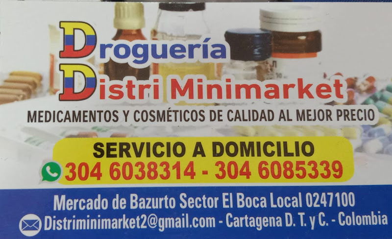 Drog Distriminimarket - Tienda de comestibles, periódicos y medicamentos en Cartagena