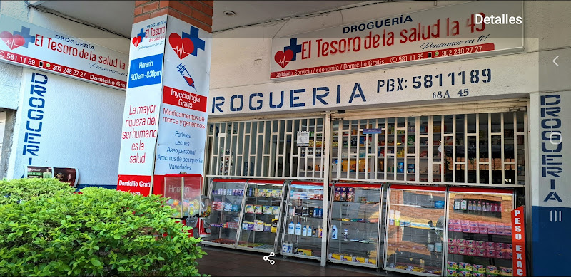 DROGUERIA EL TESORO DE LA SALUD LA 43 - Farmacia en Medellín
