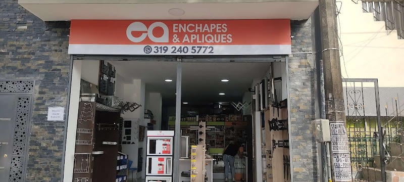 Enchapes y Apliques - Ferretería en Medellín