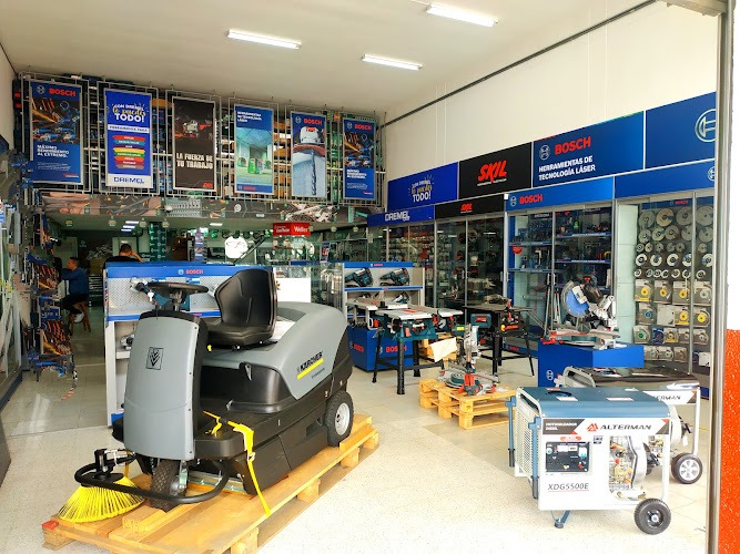FERRETERIA TIENDAS SA. Sede Palacé Centro especializado Bosch - SATA - Ferretería en Medellín