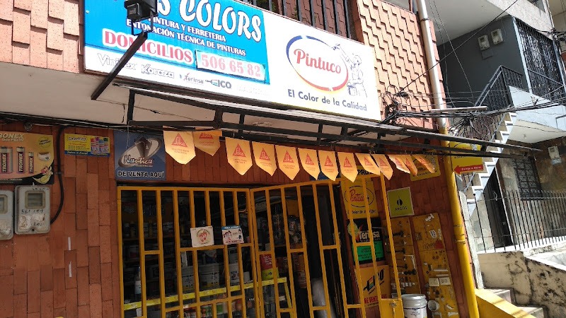 Pinturas y Ferreteria Mas Colors - Tienda de materiales para la construcción en Medellín
