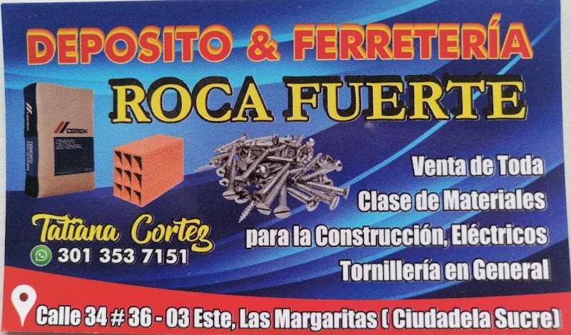 Deposito y Ferreteria Roca Fuerte - Ferretería en Soacha
